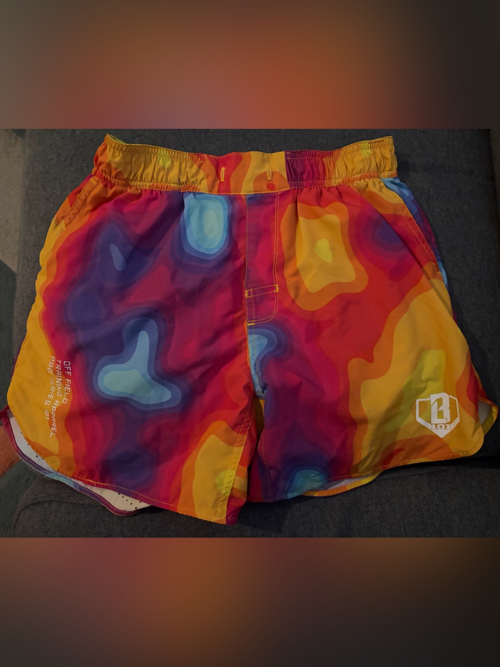 Baseball Lifestyle 101 Pro Series Thermal Print Shorts